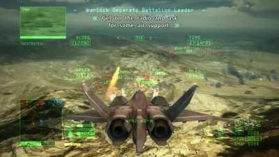 Demonstrating the awesome might of the CFA-44's ADMM. Can't wait to unleash this beast in AC7