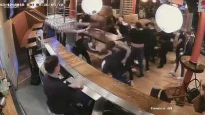 A normal night in an english pub