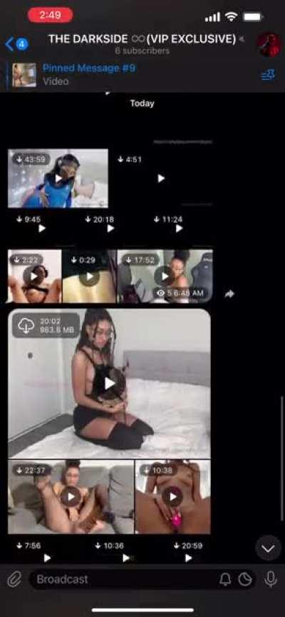 10$ entry fee for the new exclusive group “The Darkside” dm me for unlimited access to OF thots no RATS Im watching🙅🏽‍♂️