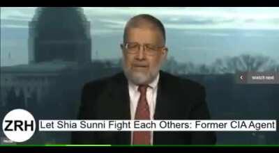 A former Senior CIA Operations Officer calls America's military incompetent. Says America's best bet is Sunnis & Shias killing each other as they are doing in Iraq & other Muslim countries.