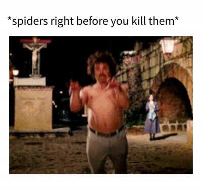 who's scared of spiderz