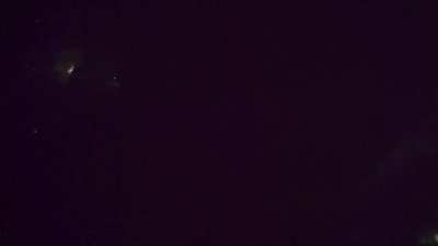 Lightnings from ISS by astronaut Kimiya Yui