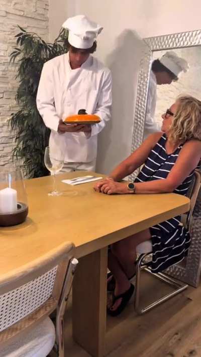 Apparently His Mom Ordered Poultry.🖕