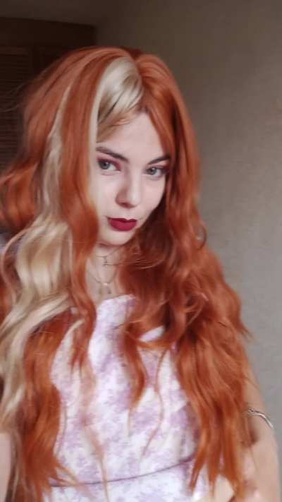 Look how pretty I'm going to sleep 🙈