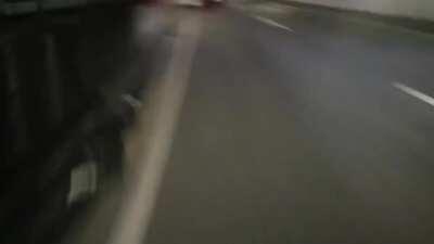 guy on bike screaming 