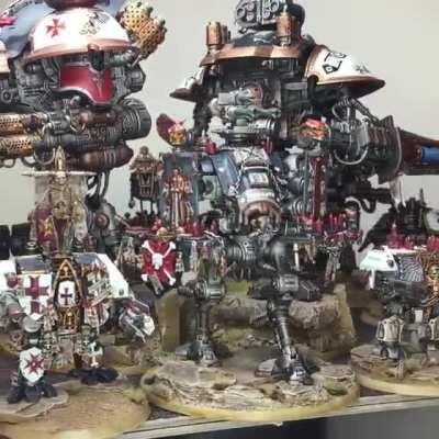 Black Templar Dreadnoughts & Allied Knights