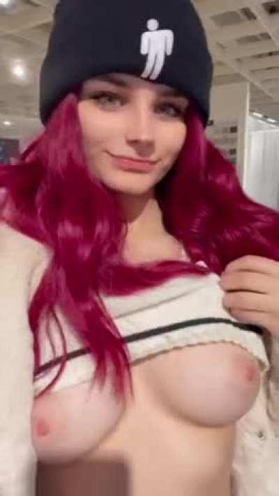 I think you should help me find a bed... after all, you make those teeen tits in that bed bawl haha, hopefully no one has seen me
