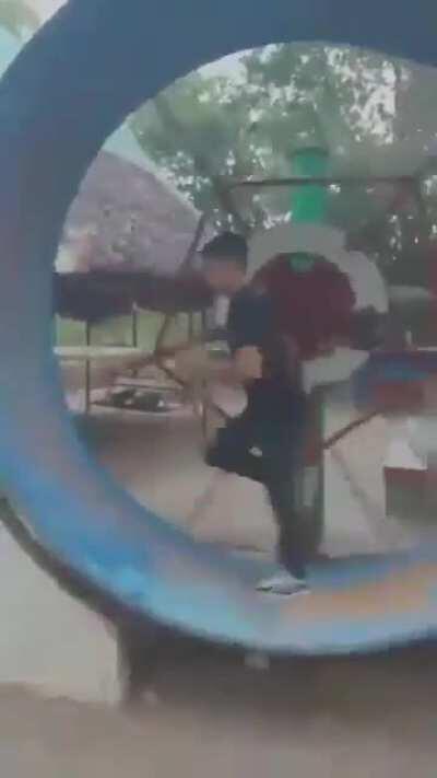HMFT after Running on a Giant Hamster Wheel