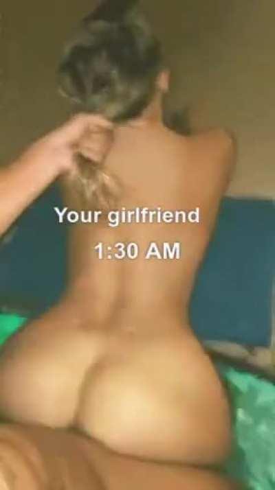 When you couldn't make it to the party at your friend's house with a pool, but your girlfriend could