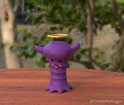 What happens when you squeeze Ina's squishy hair?