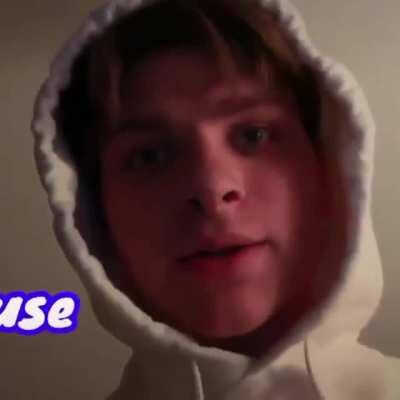 James Charles in the attic