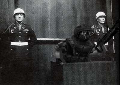 Adrian shepherd in Nuremberg Trial 1945