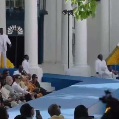 Fashion show in the Hamptons