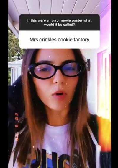 If she were in a horror movie