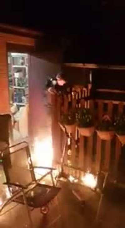 Just top it with a little petrol