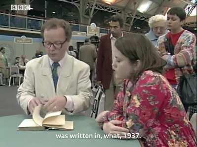 A first edition copy of J.R.R. Tolkien's The Hobbit on Antiques Roadshow in 1990