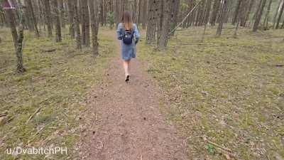 Oh there's nothing under my dress