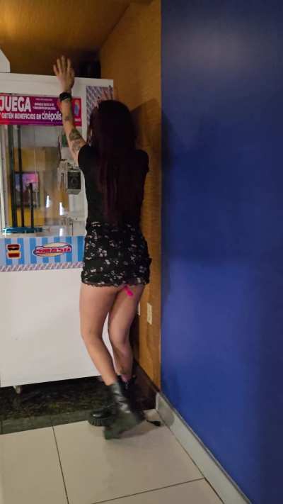 I left a little gift for the guard on the security cameras