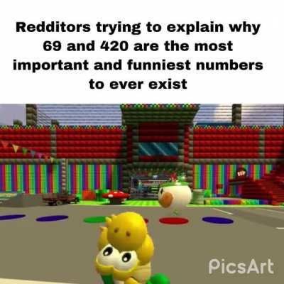 HAHAHA HE SAID FUNNI NUMBERS NOW LAUF