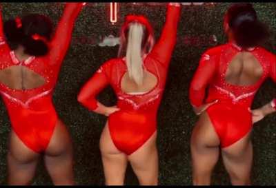 The best Oreo: UGA’s JaFree Scott, Madelynn Crow & Naya Howard 🍑🍑🍑