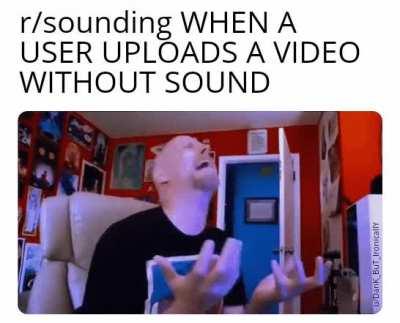 no sound 😢