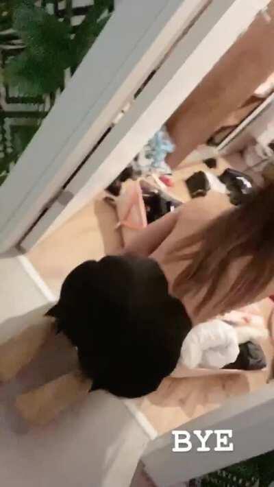 Slapping Her BFF's Ass