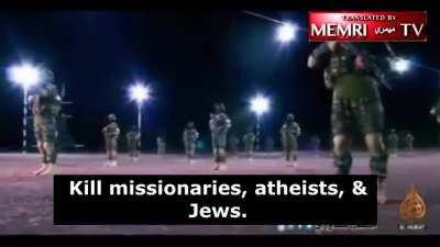 Iraqi terrorist group creates propaganda video encouraging Muslims to kill disbelievers