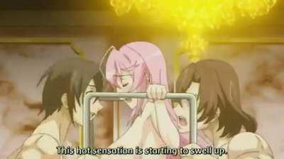 Beauty getting railed by two guys