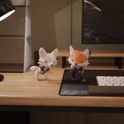 Another Tiny Fox Just Appeared! <@VFoxtail_Arts>