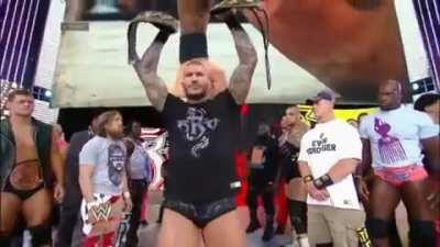 Savage af😂😂😂He stared into Cena’s soul