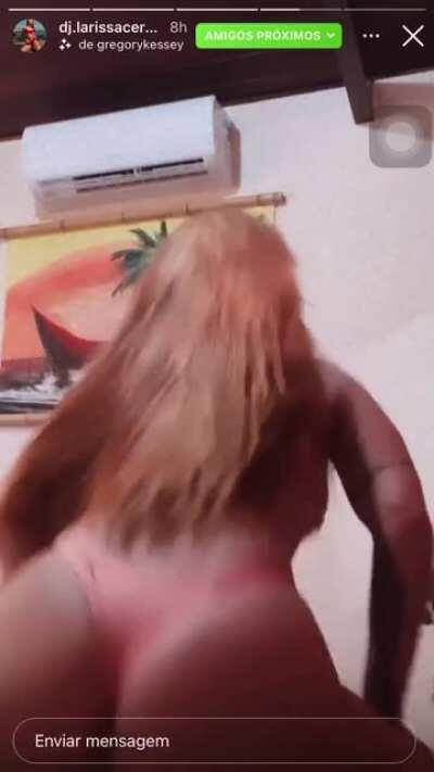 Close friends Larissa Cerqueira