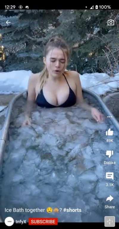 Ее нужно согреть