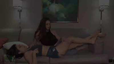 one of the three will take advantage of the feet of the other two