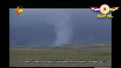 Kurdish forces stop an ISIS armored advance, then destroy an MRAP attempting to pick up the survivors (Outskirts of Mosul - January 21st, 2015)