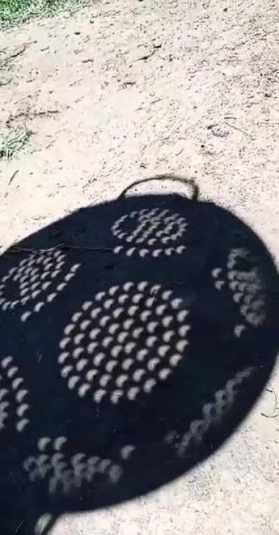 Acá en el norte no se vio un pomo el eclipse pero nos las arreglamos.