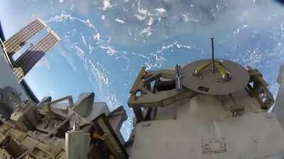 A View of Earth, October 2017 ISS Spacewalk