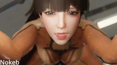 Eve taking some huge backshots!(nokeb)