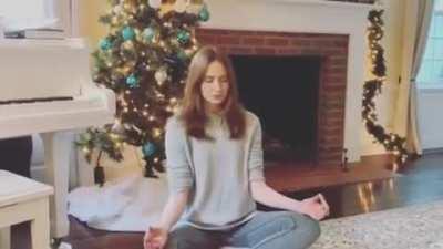 Karen’s happy place (featuring two surprise guests)