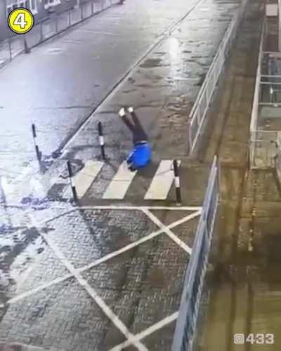 Just enjoying a nice evening jog