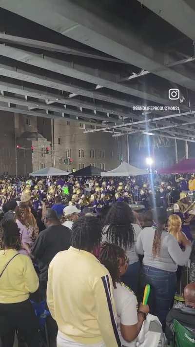 My band playing her song 