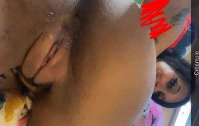 I’ll be ur goth gf if you’ll creampie me