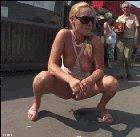 if I just squatted on the road and started peeing with people around. Boomer vs THOT. Served in the sweet spot. There was a attempt to pee in public (NSFW) Street shitters. [gif]