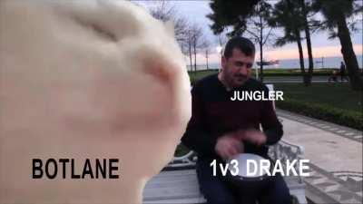 a typical league game