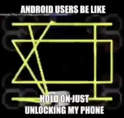 1 hour later: hold on still unlocking my phone