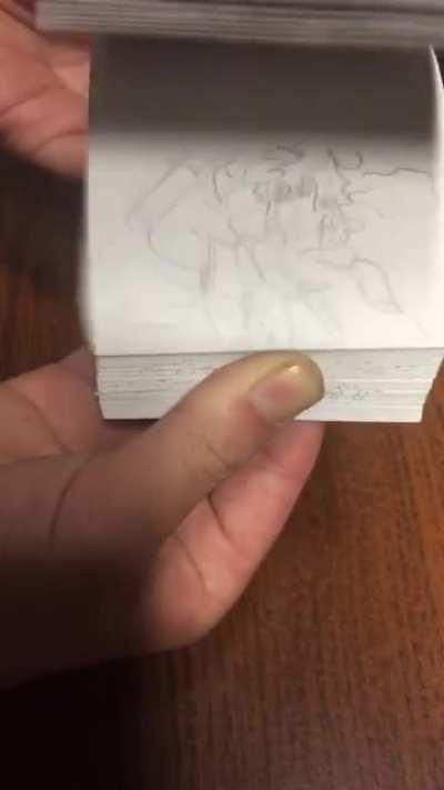 [OC] Shield Hero Flipbook (Remastered)