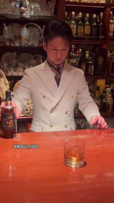 Kim, user of the mystic acts of bartending