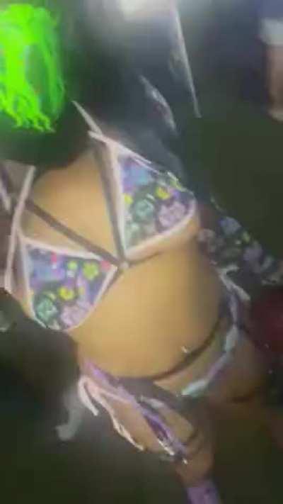 I brought in the New Year like this