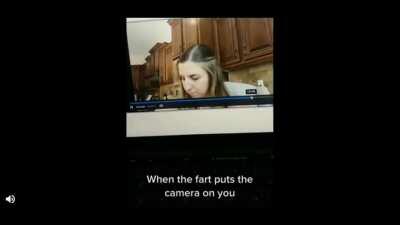 What could go wrong farting in a zoom meeting ?