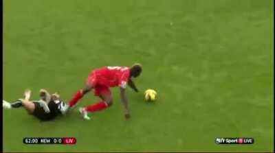 Newcastle v Liverpool football match