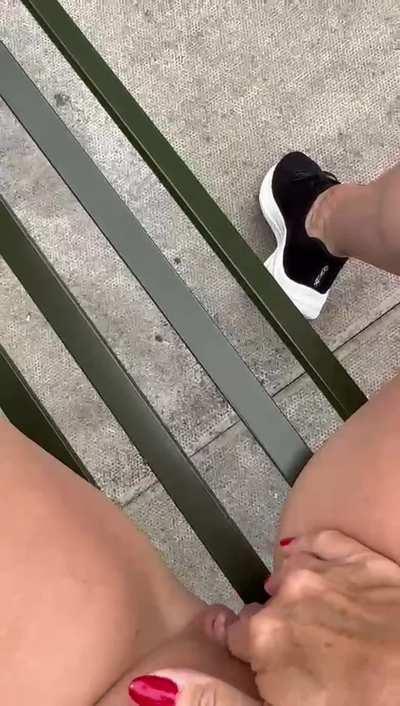 Ever get wet while out walking? I do